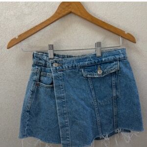 Zara Kids Girls Denim Skort - Size 11/12